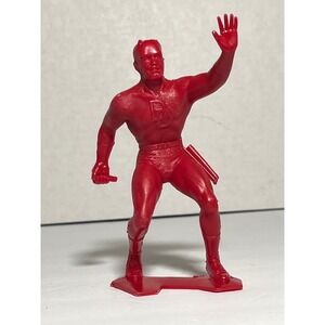 Vintage 1967 Marvel Comics Daredevil‎ Red Plastic Figure USA Collectible